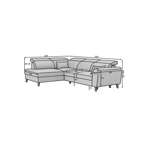 Corner Sofa NOBBLES