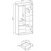 Wardrobe NELL 2D